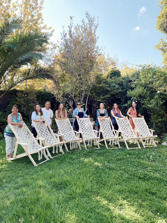 TALLER REPOSERA MACRAMÉ