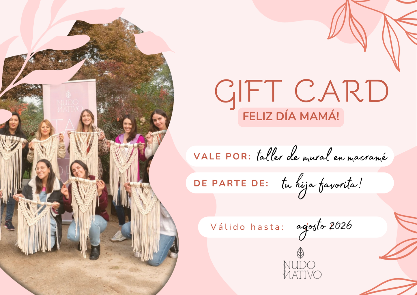 GIFT CARD DÍA DE LA MADRE